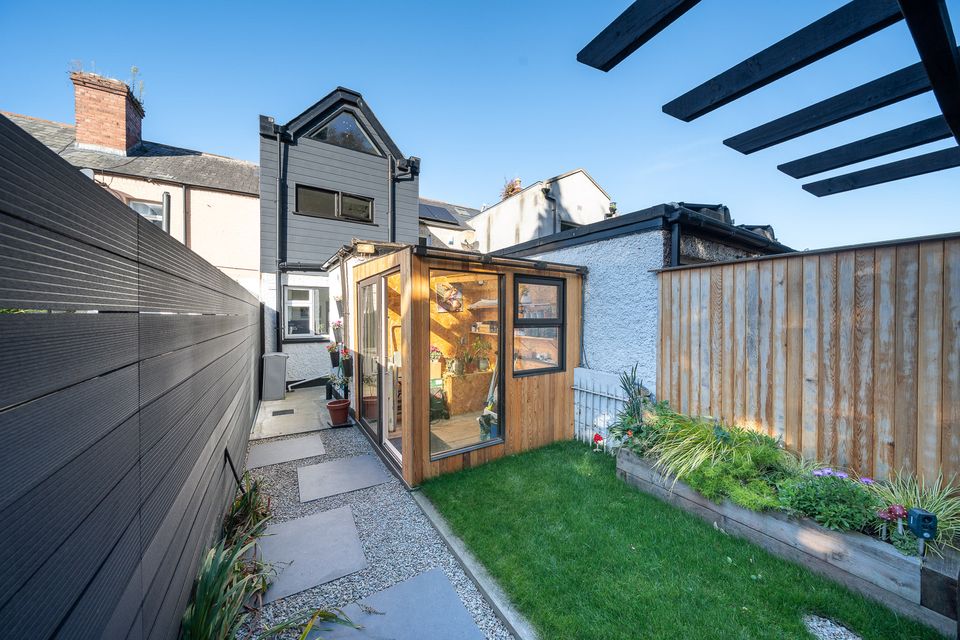 The back garden of 5 O'Donoghue Street, Inchicore, Dublin 8